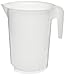 SP Bel-Art Tall Form 5000ml Polypropylene Graduated Pitcher; 100ml Graduation (F28994-0000)