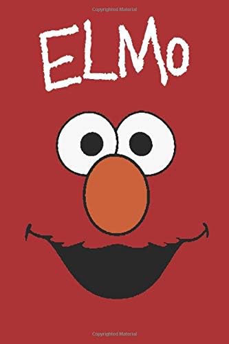 Elmo,: Muppets notebook for kids, 100 lined pages, 6x9''