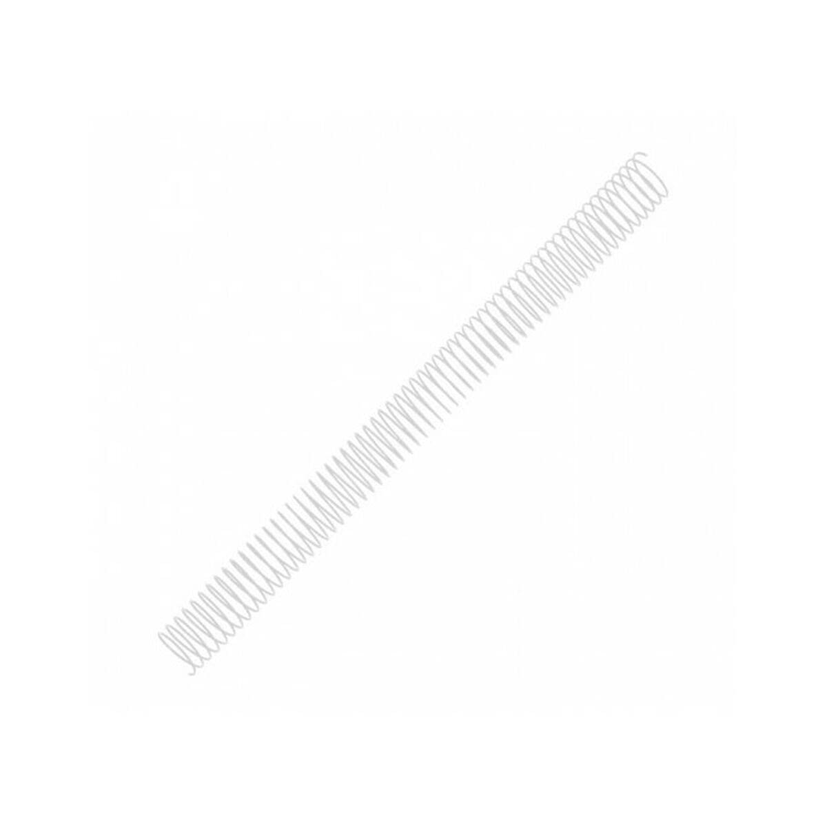 Fellowes 53150 – Pack of 100 Metal Scrollwork, 24 mm, White