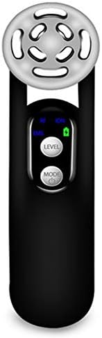 CGBF-Ultrasonic Beauty Device,Wrinkle Remover Machine 3 in 1 with 5 Modes LED Therapy, Iontophoresis Nutrition Face Clean Anti-Aging Skin Tightening Shrink Pores,Black
