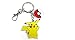 Pokemon Pikachu and Pokeball Metal keychain