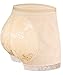 NINGMI Women Butt Lifter Padded Shapewear Enhancer Control Panties Body Shaper Underwear Beige