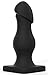 Double Bump Anal Plug by Lynk Pleasure Products (Black, 6.5'') - Anal Sex Toy for Men and Women - Thick Butt Plug with Realistic Tip and Bubble Shaft - Made for Maximum Comfort and Easy Penetration