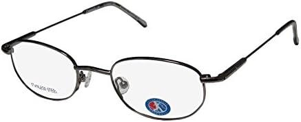Little League Baseball Change Up Mens/Womens Designer Full-rim Spring Hinges Eyeglasses/Eyewear (47-20-135, Gunmetal)