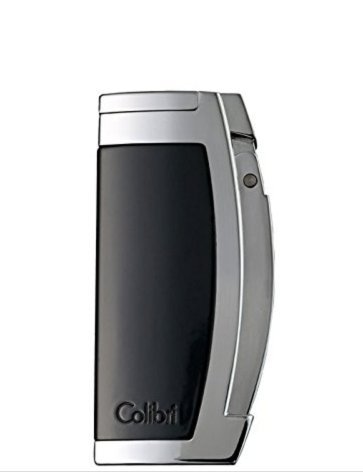 Colibri Enterprise Black Triple Torch Lighter w/ Punch