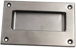 Modern Flush Stainless Steel Pull Door Handle - Easy Installation, Great for Sliding Doors, Cupboards, Drawers and Cabinets.