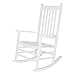 Shine Company Inc. 4332WT Vermont Porch Rocker, White primary