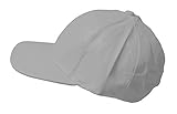 Leather Baseball Hat White