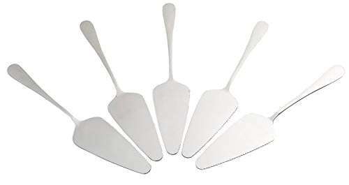 Pack of 5 Stainless Steel Pie Cake Server - Thumbnail 2