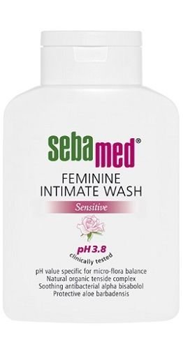 SEBAMED FEMININE INTIMATE WASH PH 3.8 200ML 100% soap and alkali free Beauty Skincare