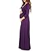 Women's Wrapped Ruched Maternity Dress