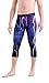 Bucwild Sports 3/4 Basketball Compression Pants Tights for Youth Boys & Men