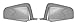 MaxMate Fits 2010-2012 Buick Lacrosse Chrome Mirror Cover