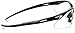 Kimberly Clark Safety 25676 V30 Nemesis Safety Eyewear, Clear Lens, Black Frame