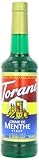 Torani Syrup, Crème de Menthe, 25.4 Ounce (Pack of 4)