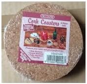 Nicoline Round Cork Coasters 10cm diameter (345358)