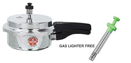 SARAL ALUMINUM PRESSURE COOKER OUTER LID - 2 LTR. (2 Quart)