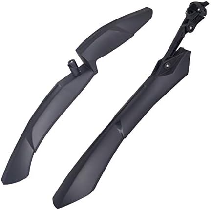 Shumo Bicycle Mudguard MTB 24-29 Inch Mud Wings Front/Rear Wheel Fenders Bicycle Accessories Handy Mount Extra Length Width