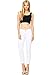 Wax Denim Women's Juniors Ankle Jeans w Rough Ankle Hem