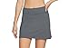 Cityoung Womens Athletic Pleated Golf Skirts with Pockets Tennis Skirt High Waisted with Shorts Running Workout Grey XL