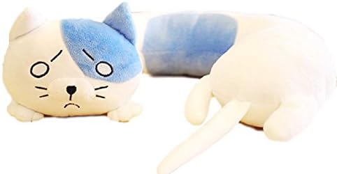GK-O Anime Himouto Umaru Chan Cat Plush Doll Toy Pillow Neck U-Shape Nekoronbusu Cosplay Costume