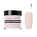 NICOLE DIARY Dip Powder Nail Kit with 6 Nude Colors Pink Yellow Dipping Powder Nails System for French Nail Manicure Nail Art No Nail Lamp Needed Clear Acrylic Dip Nail Powder Set