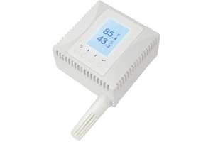 MONIGEAR Network Temperature Humidity Monitor, AWS Azure loT Sensor, Support Multiple protocols with SSL: MQTT, BACnet, SNMP,