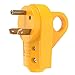 Kohree 30 Amp RV Plug 125V Heavy Duty RV PowerGrip Male Replacement Plug Receptacle Plug With Ergonomic Grip Handle, Yellow primary