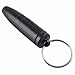 KeyZone Waterproof Aluminum Pill Box Case Bottle Holder Container Keychain Black
