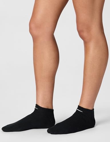 U nk Everyday LTWT NS Meias de 6 braços, Unissex Adulto, Preto/Branco, S