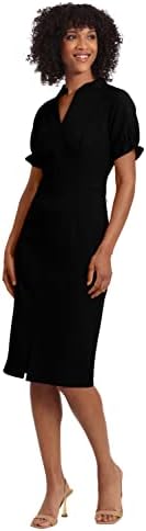 nine west fit & flare sweater dress Nine West Floral Sweater Dress L/S BROWN/BLACK Fit Flare Womens -S SMALL