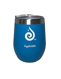 Hydrate   Vaso de vino con doble pared aislante al