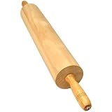 Commercial Hardwood Rolling Pin, 18 inches x 3-1/2 inches, Professional Grade