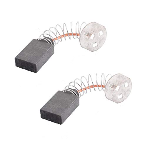 Femitu DW705 DW708 Carbon Brushes Set Replacement For DeWalt Chop Saw Brushes145323-06 145323-02 145323-03 (Pack of 2)
