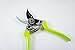 Q-yard QY-739C by-Pass Pruning Shear with PVC Grip- Extra Sharp Garden Hand Pruners, Easier Cutting, Comfortable Ergonomic, Less Effort - Gardening Scissors for Men & Women