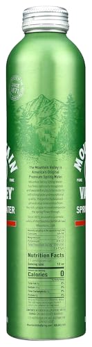 MOUNTAIN VALLEY WATER SPRING WATER, 25.36 FZ