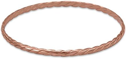 Copper Twist Bangle