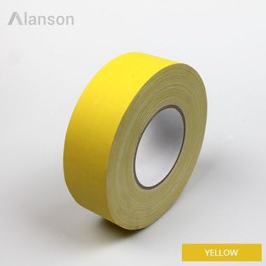 Standard Grade Gaffers Tape (67680) (Yellow, 2"(48mm), Single Roll)
