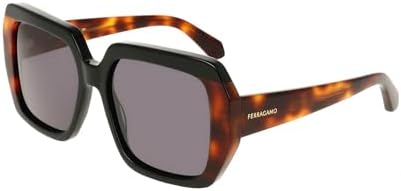 FERRAGAMO Sunglasses SF 2031 S 242 Dark Tortoise at Amazon  display picture 3