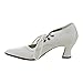 Funtasma Women's Victorian-03 Boot, White Polyurethane, 9 M US
