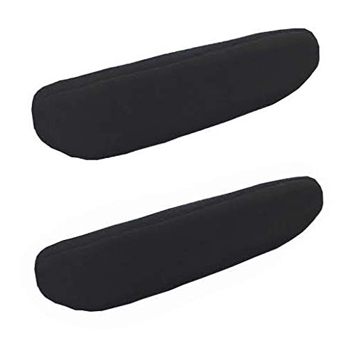 Car Console Covers Plus Made in USA Pair of Neoprene Armrest Covers for Fold Down Armrests Designed for Toyota Sienna Models 2000-2015 Black - Thumbnail 3