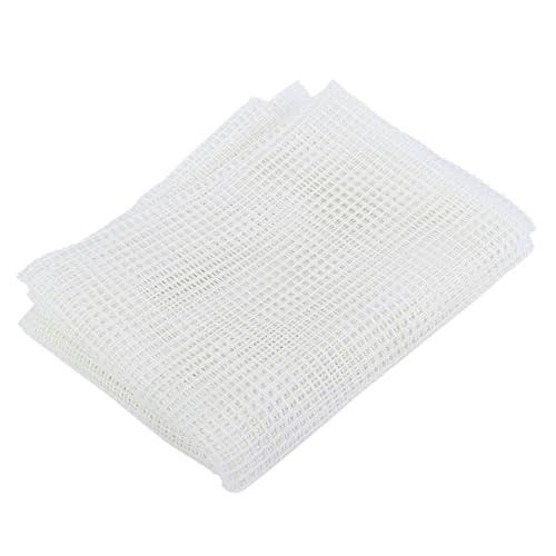 Blank Rug Household DIY Hand Made Crocheting Carpet Rug, Blank Rug Hooking Mesh Blank Rug Hooking Mesh Canvas DIY Sheet for Embroidery Cross Crafts Decoration (Grid Cloth 150 * 100cm)