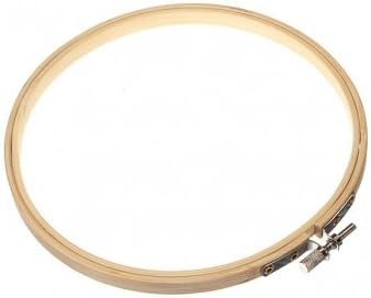 NBellShop Wooden Cross-stitch Embroidery Hoop Ring 13cm/17cm/21cm, 21cm