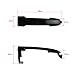 FLYPIG Black Outside Exterior Door Handle for Hyundai Sonata GL GLS GLX LX VE Limited SE 2005-2010 Front Rear Left Driver Right Passenger Side Fits All Four Doors 82651-3K000