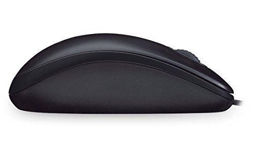 Logitech M100R Wired Usb Mouse Dark Black