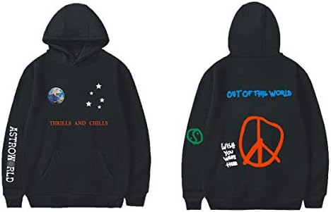 Winter watch ASTROWORLD Print Hooded Hoodies Men/Women Fashion Hip Hop Sweatshirt