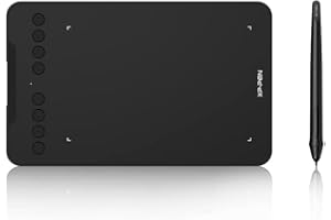 XP-PEN XPPen Deco Mini7 Drawing Tablet Computer Graphic Tablet with 8192 Levels Pressure, 7 x 4 inch Artist Pen Tablet 8 Shortcut Keys for Student E-Learning and Online Teaching Compatible with Chromebook