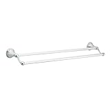 Moen DN8422CH Preston 24-Inch Bathroom Double Towel Bar, Chrome (Tools &amp; Home Improvement)
