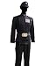 Imperial Officer Uniform Costume Star Wars Black / Grey (M, Black)