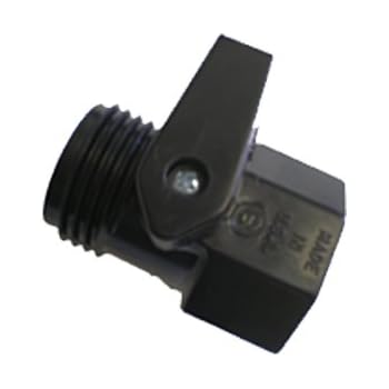 garden shut plastic hose valve dramm